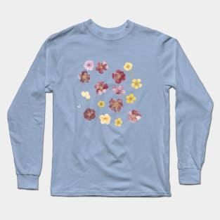 Pressed Flowers Long Sleeve T-Shirt